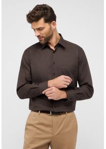 Eterna Overhemd met lange mouwen Comfort fit NON IRON (strijkvrij) heren overhemden maat 41 bruin