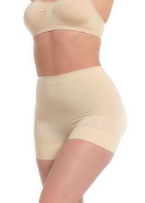 Magic Body Fashion Shapingbroek Booty Booster Short uitneembare inlegpads dames slips maat L beige