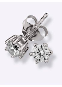 Damen Ohrstecker in Wei&szlig;gold 585 ,Gr&ouml;&szlig;e 0, WITT,