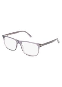 Fielmann BD 579 FLEX CL MARTIN Brille Herren | Fassung: Vollrand, Eckig, Grau Transparent