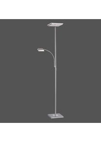 Leuchten Direkt HANS Lampada da terra LED Acciaio inox, 2-Luci