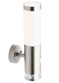 Brilliant BOLE Outdoor Wall Light stainless steel, 1-light source, Motion sensor