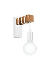 TOWNSHEND Applique murale Luminaires Eglo Blanc, 1 lumi&egrave;re