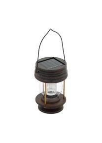 Eglo LATERNE Solarlamp LED Bruin, 1-licht