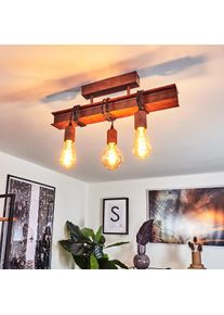 hofstein Barbengo Lampa Wisząca rdzawy, czarny, 3-punktowe