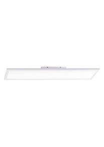 Leuchten-Direkt FLAT Plafondlamp LED Wit, 1-licht, Afstandsbediening