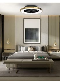 Ventilateur de plafond Mantra TIBET LED Blanc, 1 lumière, Télécommandes