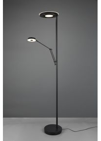 Lampadaire Trio Barrie LED Noir, 2 lumi&egrave;res