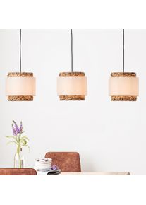 BRILLIANT LEUCHTEN Brilliant Waterlilly Pendelleuchte Schwarz, 3-flammig