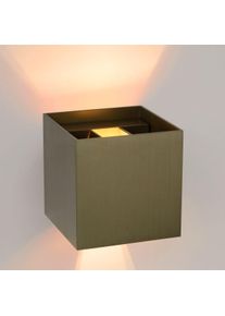 Lucide XIO Muurspot Roest, 1-licht