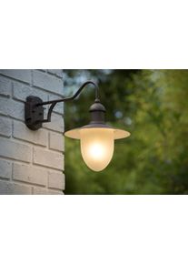 Lucide Aruba outdoor wall lamp rust-coloured, 1-light source