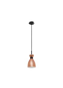 Faro Barcelona Retro Lampa Wisząca Miedź, 1-punktowy
