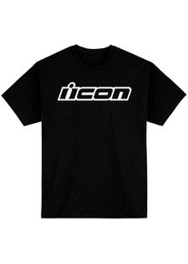 Icon ClasIcon, t-shirt , kleur: Zwart/Wit , maat: XXL