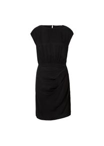 BOSS Orange , Blusenkleid »Dettompys Premium Damenmode« Viskose Jaquard, Drapierungen im Rockteil , Black 001 , N-Gr , 38 -N-Gr , 38 , Kleid von...