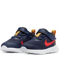 Nike , Kinder , Laufschuh »REVOLUTION 6 (TD)« , midnight , 26 , 26 , Das leichte Textilmaterial sorgt für Atmungsaktivität, damit die FüÃe angenehm...