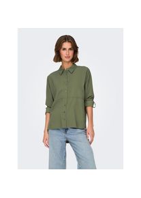 Jacqueline de Yong JDY , Hemdbluse »OLLI L/S LONG SHIRT WVN NOOS« , Kalamata , L (40) , L (40) , Bluse von JDY