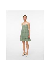 Véro Moda Vero Moda , Trägerkleid »VMPRETTY SHORT SINGLET DRESS WVN GA NOOS« Sommerkleid , Hedge Green , N-Gr , S -N-Gr , S , Kurzes Kleid von Vero Moda