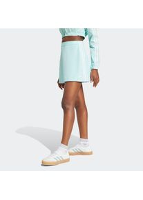 adidas originals , Damen , Sweatrock »3S MINI SKIRT« , Semi Flash Aqua , M , M , Ein adidas Minirock mit klassischem Sportstyle.