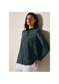 Cecil , Hemdbluse, mit Struktur , slate khaki , XL (44) , XL (44) , Leichte Bluse von Cecil