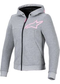 Alpinestars Stella Chrome V2 Sport, textile jacket women , color: Grey/Rose , size: XXL