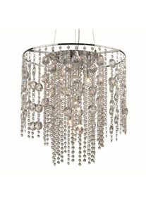 Ideal Lux EVASIONE Lampa Wisząca Chrom, 10-punktowe