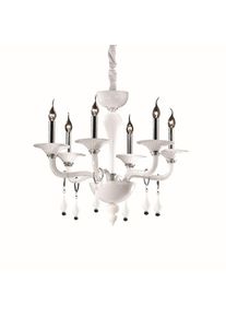 Ideal Lux Ideallux MIRAMARE kroonluchter Chroom, 6-lichts