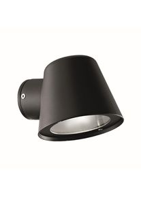 Ideal Lux GAS Aussenwandleuchte Schwarz, 1-flammig