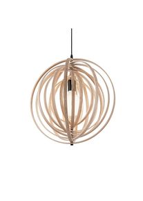 Ideal Lux DISCO Lampa Wisząca Jasne drewno, 1-punktowy