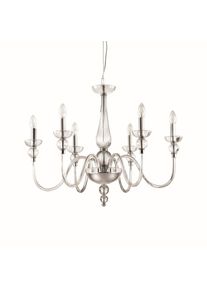 Ideal Lux DOGE Kronleuchter Chrom, 6-flammig