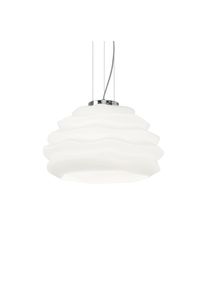 Ideal Lux KARMA Pendant Light chrome, 1-light source