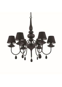 Ideal Lux Ideallux BLANCHE kroonluchter Zwart, 6-lichts