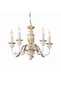 Ideal Lux Ideallux FIRENZE kroonluchter Wit, 5-lichts