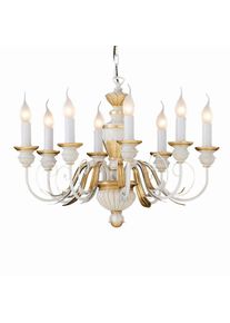 Ideal Lux Ideallux FIRENZE ljuskrona Vit, 8-ljuskällor