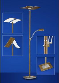 Żarówka Warm White E27 60 Watt 662 Lumenów LED Ciemne drewno, Nikiel matowy, 2-punktowe