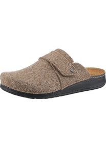 MUBB Heren Pantoffel met memory-voetbed beige Maat 41