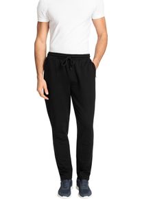 Heren Vrijetijdsbroek met verborgen ritszakken zwart Maat 48/50