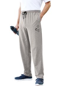 Heren Vrijetijdsbroek met naadzakken grijs gemêleerd Maat 48/50