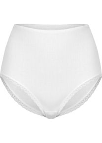 wäschepur Dames Tailleslip wit Maat 52