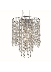 Ideal Lux EVASIONE Lampa Wisząca Chrom, 8-punktowe