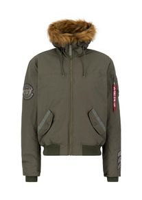 Alpha Industries Veste d’hiver 'Arctic Guardians ' Homme vert taille S