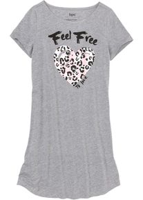 bonprix Mujer, Camisón corto, gris, 44/46