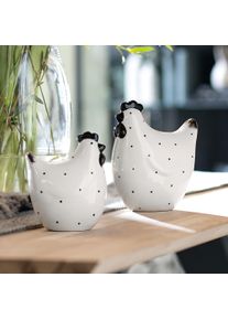 Huhn "Gepunktet", 2er Set