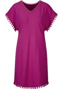 feel good Dames Tuniek in magenta ,maat 36/38, Witt, 95% Viscose, 5% Elastan