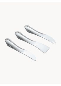 Philippi Cuchillos de queso Wave, 3 uds. Plateado An 3 x Al 3 cm