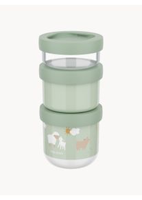 Mepal Komplet pojemników na przekąski Little Farm, 3 elem. Ø 9 x W 18 cm