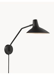 design for the people Lampa ścienna Darci Czarny S 23 x W 55 x G 36.5 cm