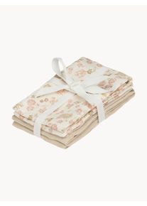 Cam Cam Copenhagen Muselinas para bebé de algodón ecológico Augusta, 4 uds. Beige, Rosa, Rosa claro Algodón, Algodón orgánico, Tela An 30 x L 30 cm