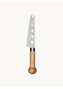 Sagaform Cuchillo de queso Nature Marrón, Plateado Ø 4 x Al 3 cm