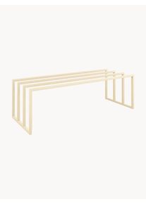 Metallbude Zapatero de metal Bovi Beige Metal An 80 x Al 25 cm