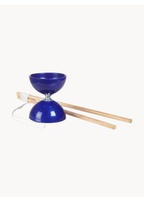 BS Toys Juego de madera Diabolo Madera clara, Azul L 38 cm